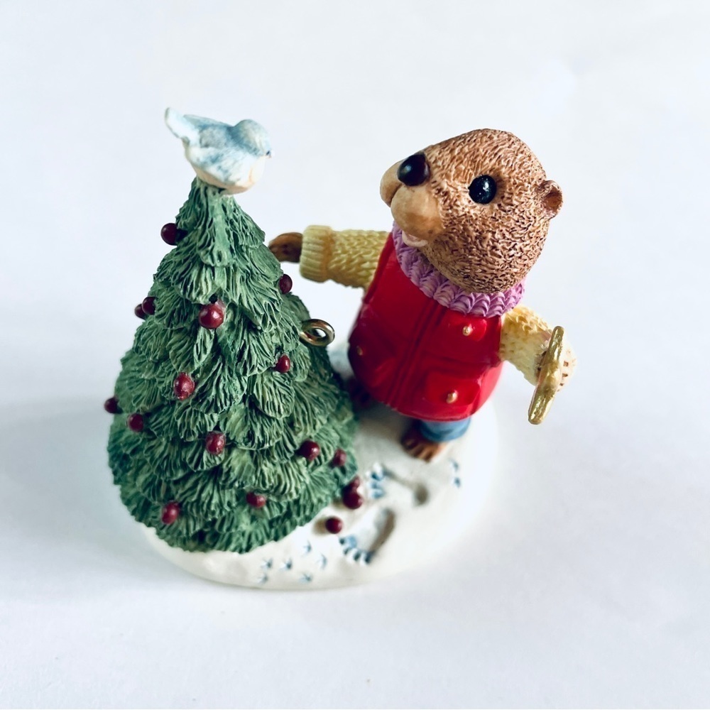 Hallmark Keepsake Tree Ornament Tender Touches Eager For Christmas 1994